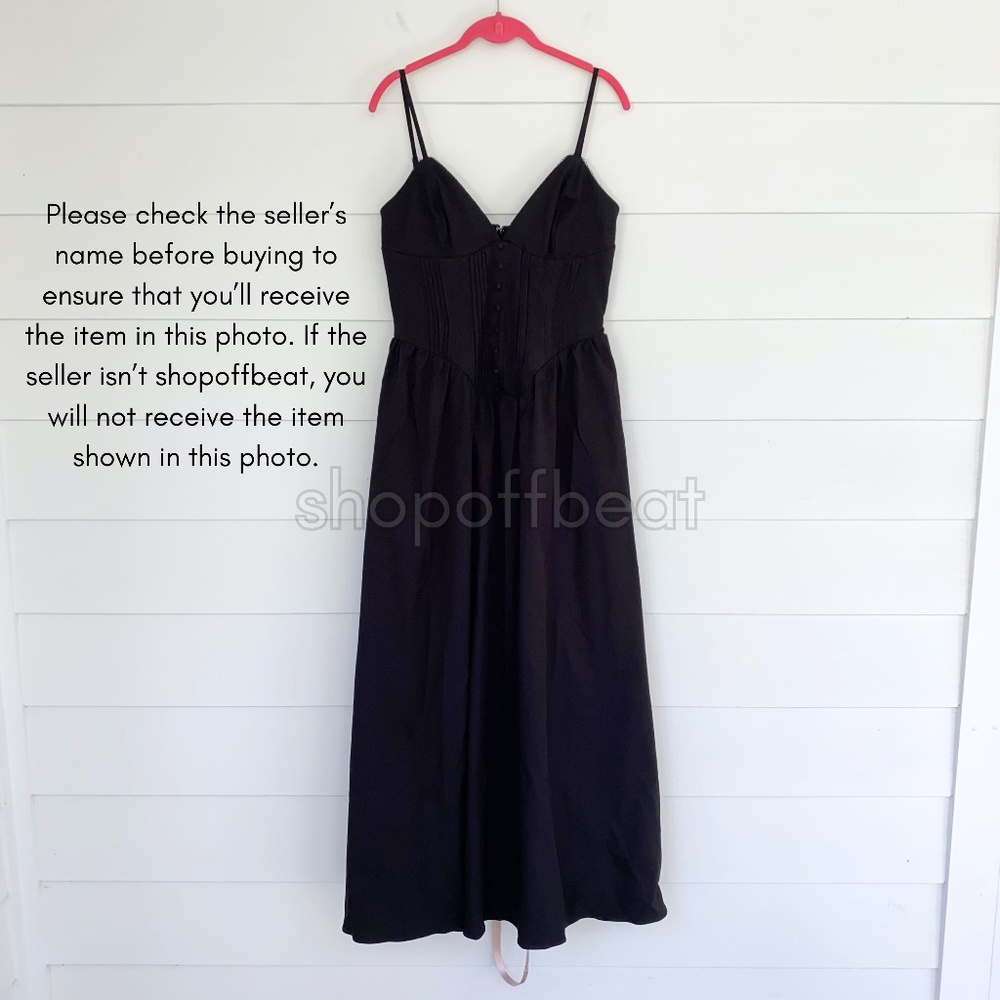NEW House of CB Lova Dress Black Large - Picture 12 of 15